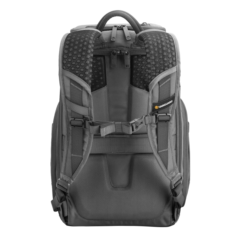 VEO Adaptor R48 Gray Camera Backpack with USB Charging Port & Rear Access - Waterproof DSLR Bag for Photographers, Travel & Outdoor Adventures