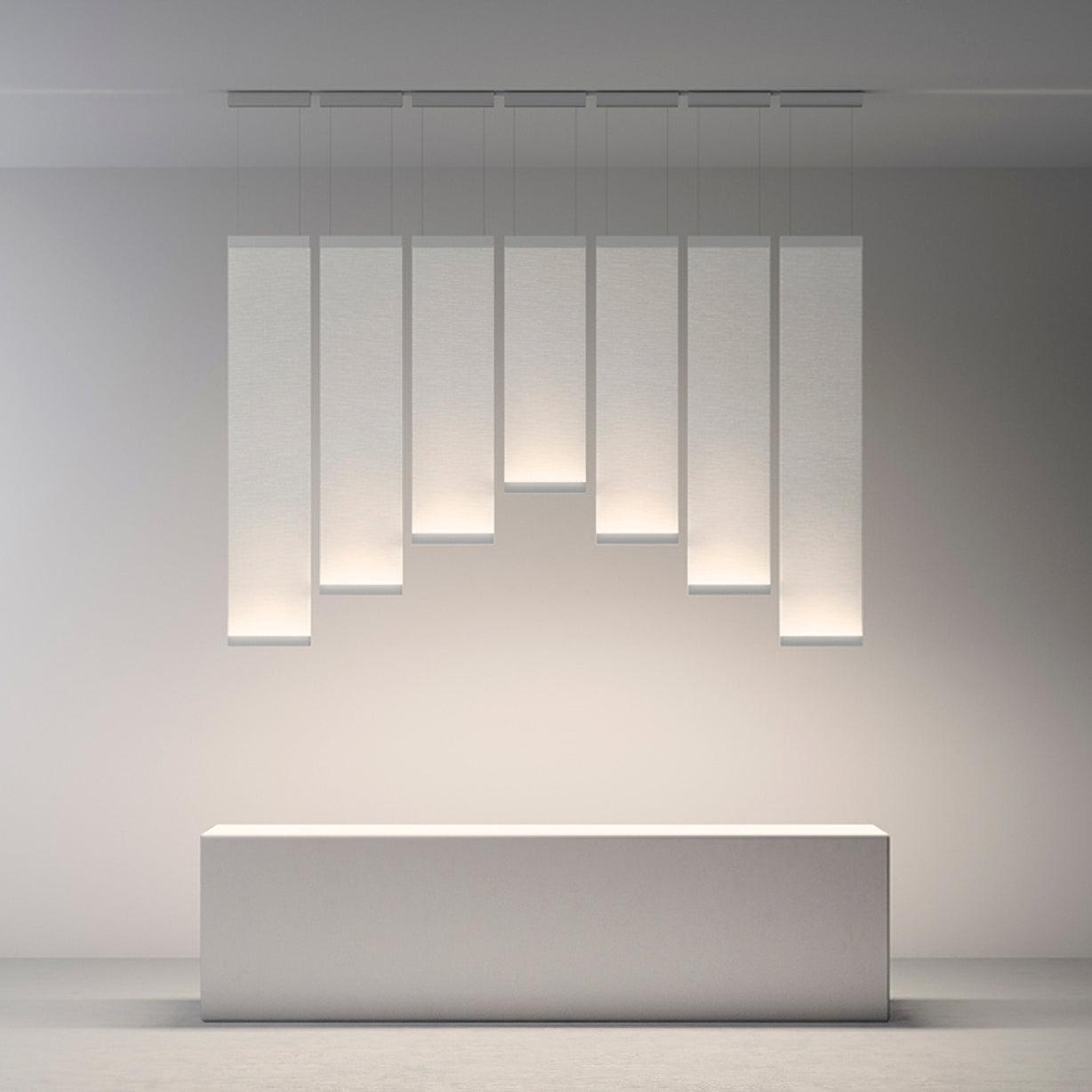 Elegant Curtain Pendant Lamp - Modern Hanging Light Fixture for Living Room, Bedroom & Dining Area - Perfect for Home Decor and Ambient Lighting