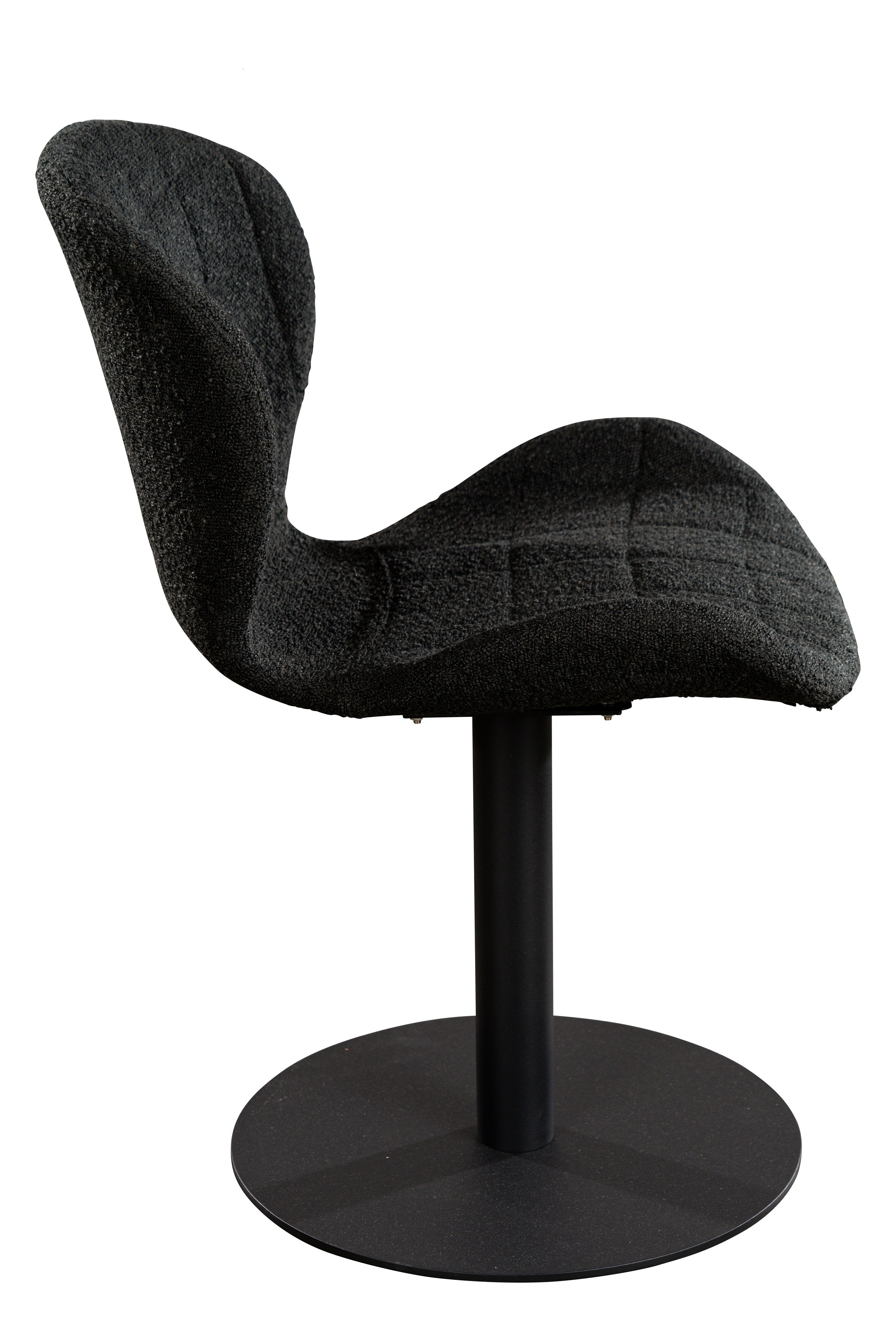 Xander Swivel Chair - 360 Degree Rotating Office Chair with Ergonomic Design, Black Modern Desk Chair for Home & Office Workspace - Perfect for Gaming, Studying, and Remote Work