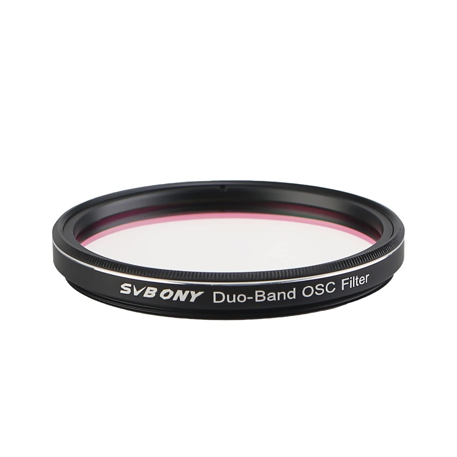 SVBONY SV220 2-Inch Dual-Band Telescope Filter - H-Alpha & O-III Narrowband Nebula Filter for Astrophotography | Light Pollution Reduction | Compatible with One-Shot Color Cameras | Perfect for Deep Sky Observation & Urban Stargazing