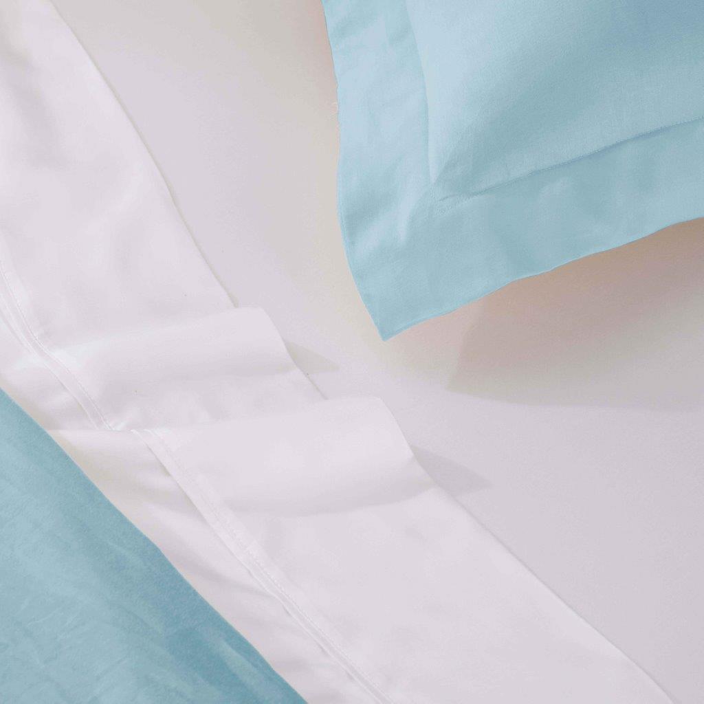 Premium Egyptian Cotton 400 Thread Count Duvet Cover Set - Ultra Soft & Breathable Bedding for Luxury Hotels & Master Bedrooms