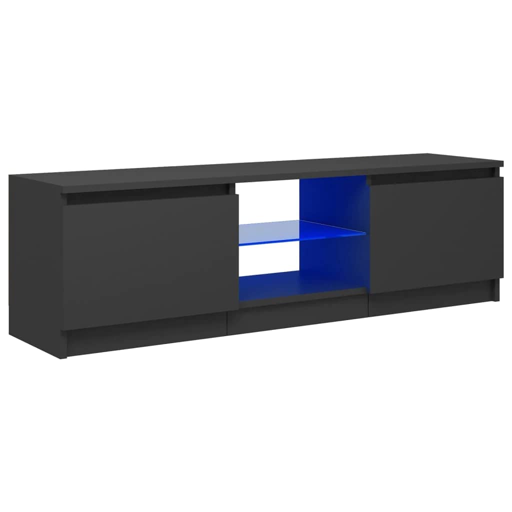 Modern TV Stand with LED Lights - 47.2