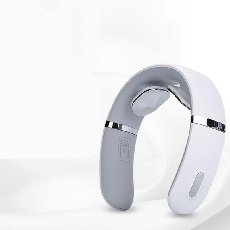 Rechargeable Neck Massager with Heat - Portable Pain Relief for Shoulder & Back - Perfect for Office, Travel & Home Use