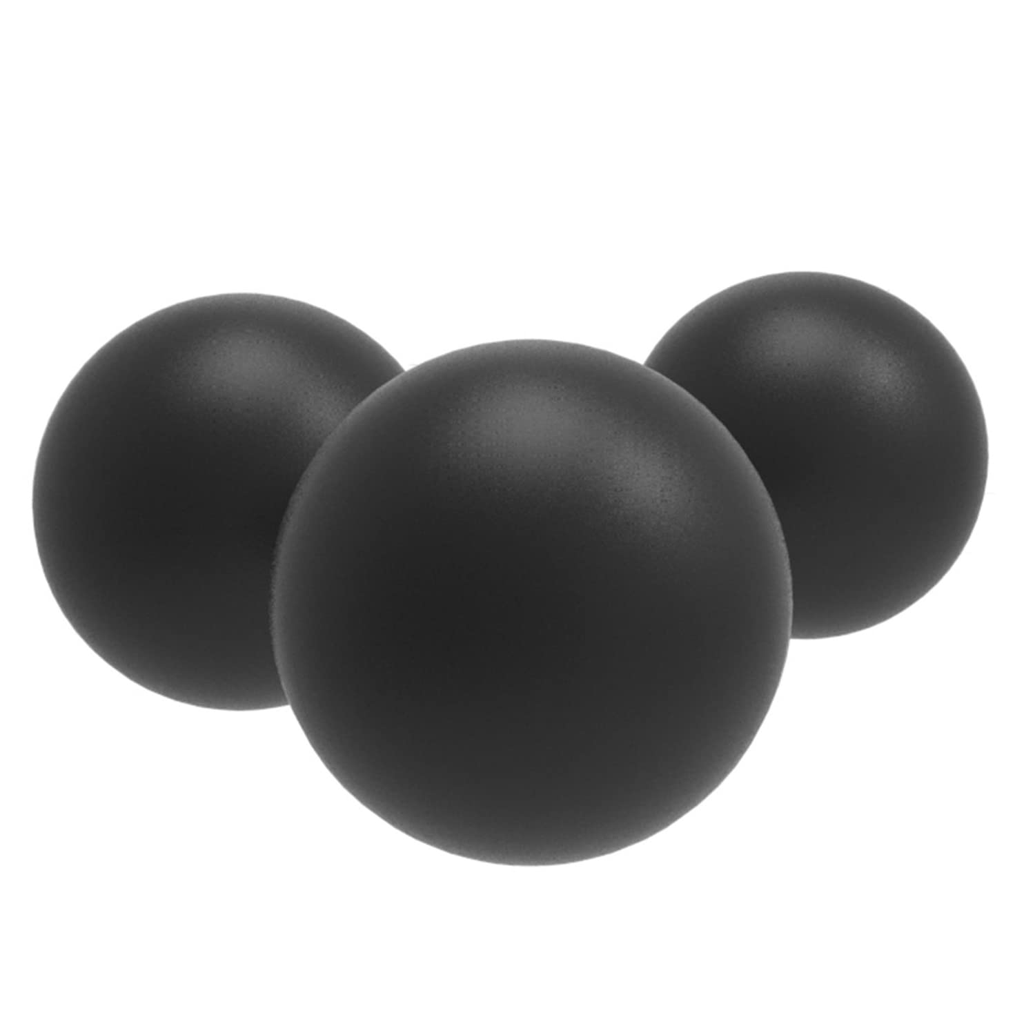 AD&AD Rubber Shot Put 1kg (Black) - Durable Training Shot Put for Track & Field Athletes | Perfect for High School, College & Professional Practice