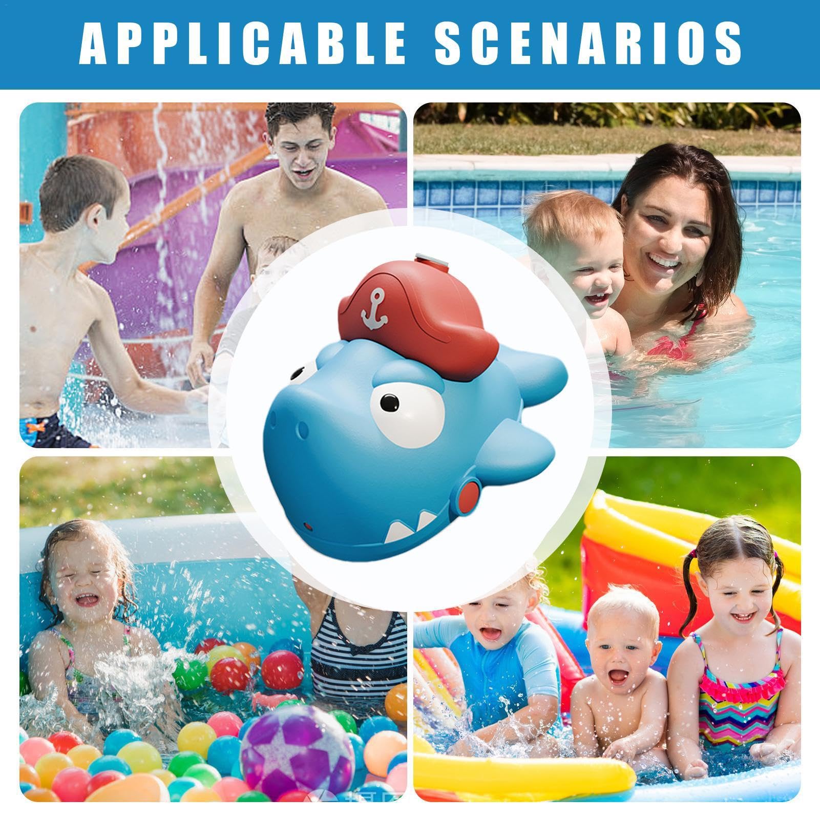 Kids Animal Water Sprayer Toy - Cartoon Bath Fountain for Summer Fun | Easy Fill Outdoor Water Play for Beach, Pool & Bathtime