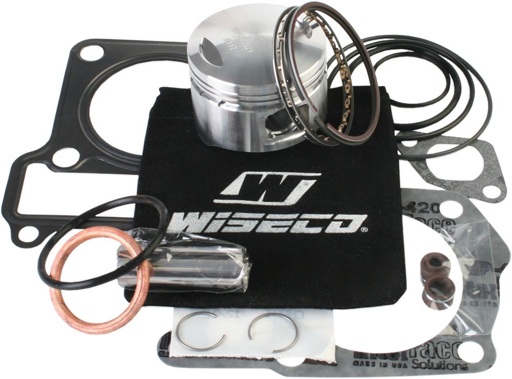 Wiseco PK1682 54mm 11.0:1 High Compression Piston Kit with Top End Gasket Set for Motorcycle Engine Rebuild - Perfect for Performance Upgrades & Racing Applications