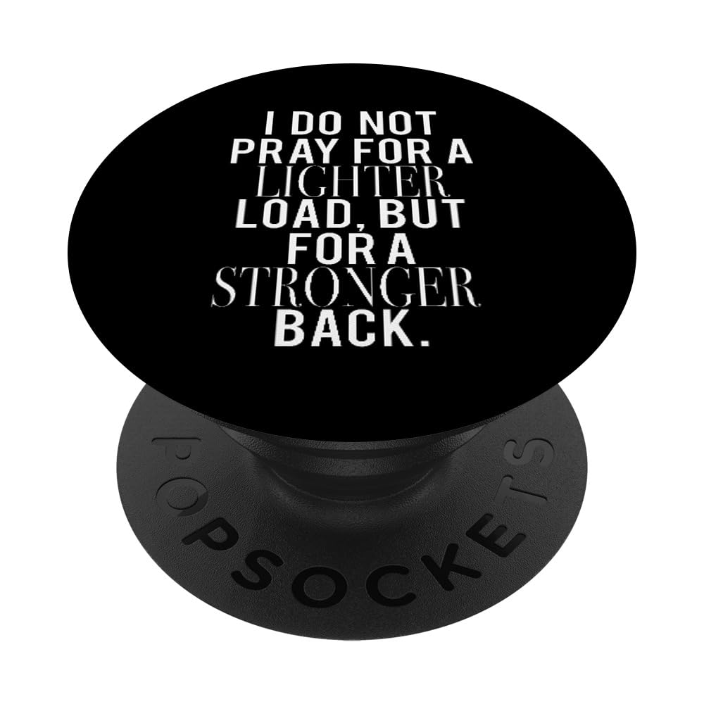 Stronger Back PopSockets Swappable PopGrip - Durable Phone Grip & Stand for Secure Hold - Perfect for Daily Use, Travel, and Hands-Free Viewing