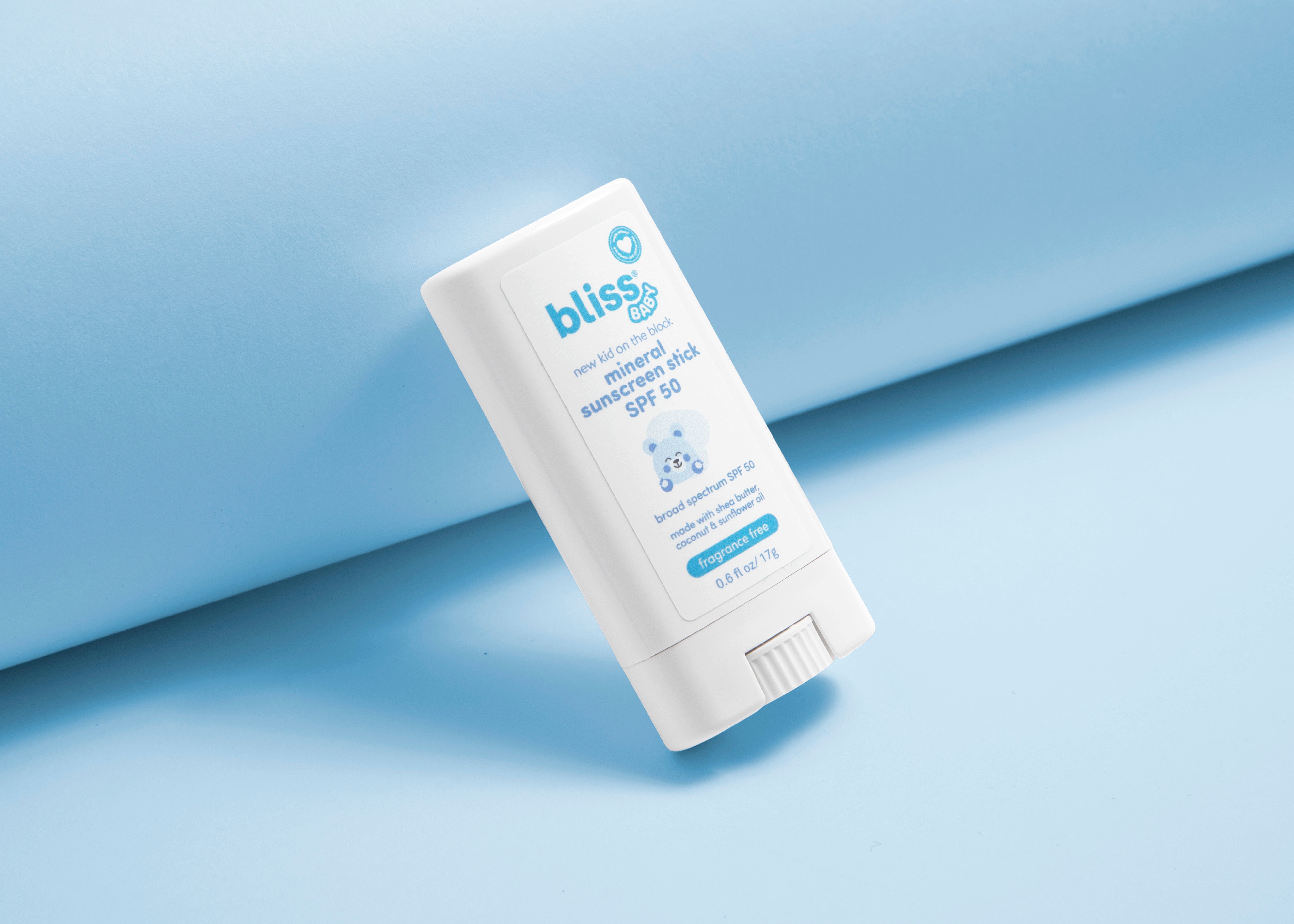 New Kid on the Block Mineral Sunscreen Stick SPF 50 - Broad Spectrum UVA/UVB Protection, Water Resistant, Reef Safe - Perfect for Kids Outdoor Activities, Beach & Sports