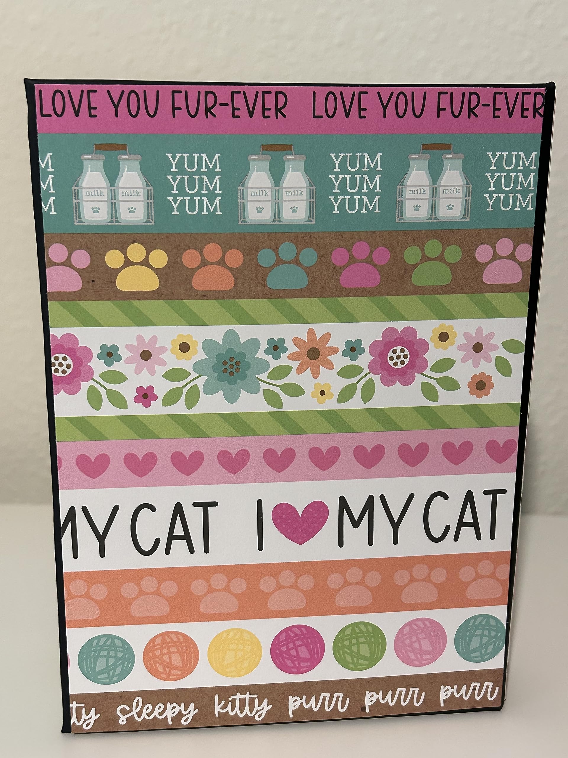 Premium 4x6 Cat Photo Album - Customizable Memory Book for Cat Lovers, Kitty Keepsake, Gift for Crazy Cat Lady - Perfect for Pet Memories, Home Decor & Cat Owner Gifts