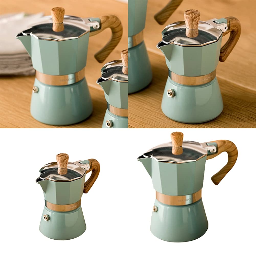 Ochine Stovetop Espresso Maker - Classic Italian Moka Pot Coffee Machine for Espresso & Brewed Coffee | Easy to Use & Clean | Perfect for Home, Office & Camping Use