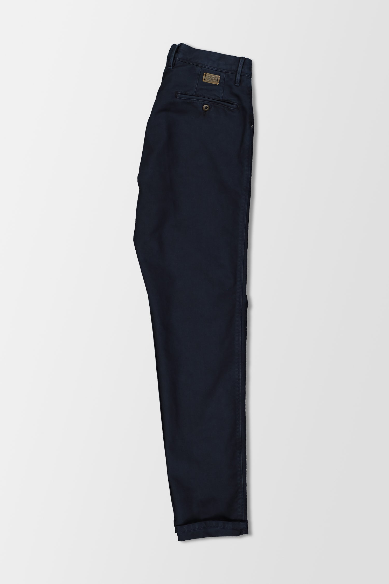 Premium Incotex Blue Dress Pants for Men - Slim Fit Business Casual Trousers - Perfect for Office, Weddings & Formal Events