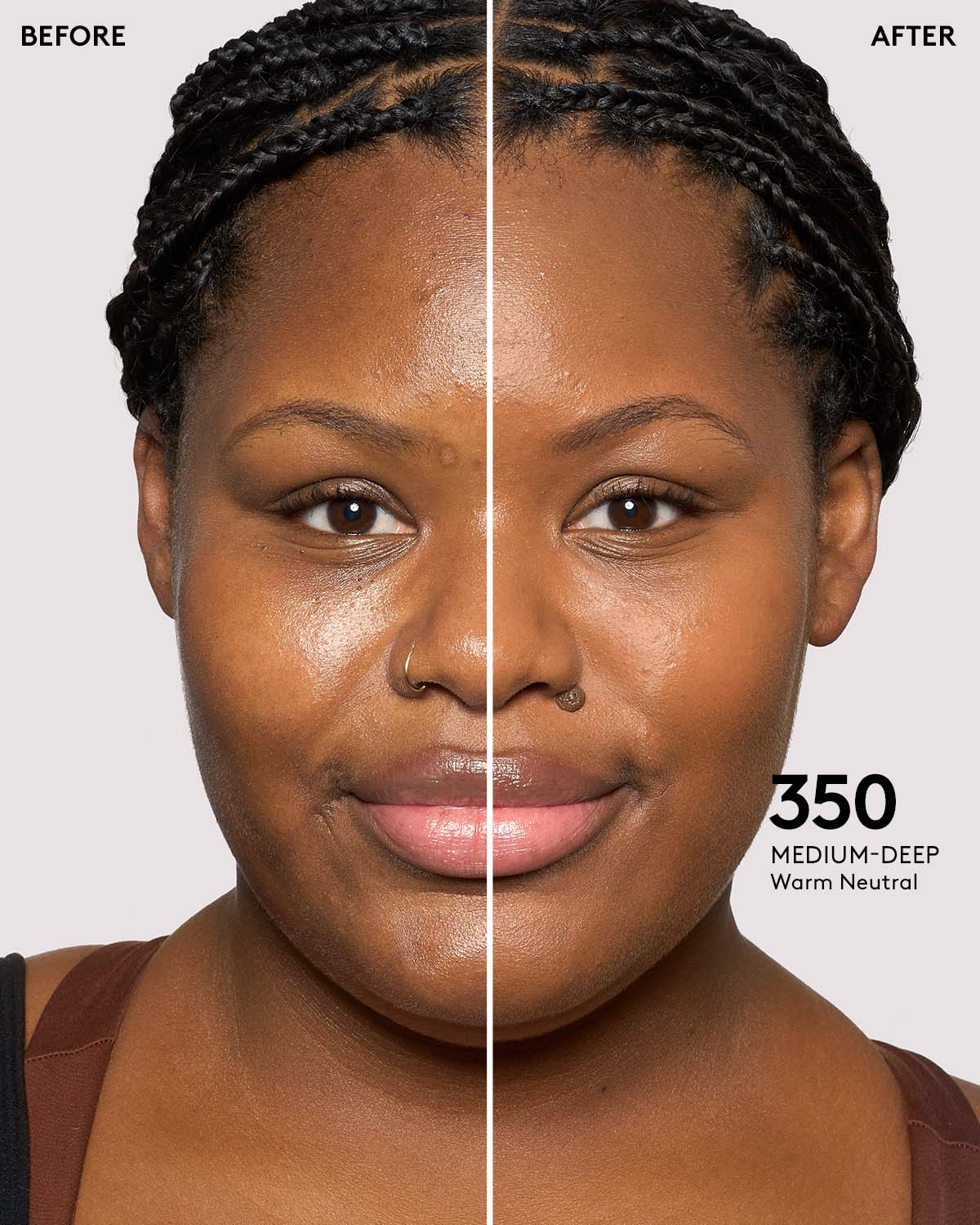 Soft'lit Naturally Luminous Longwear Foundation - 350 | Lightweight Full Coverage Liquid Makeup for Flawless Skin | Perfect for Daily Wear & Special Occasions