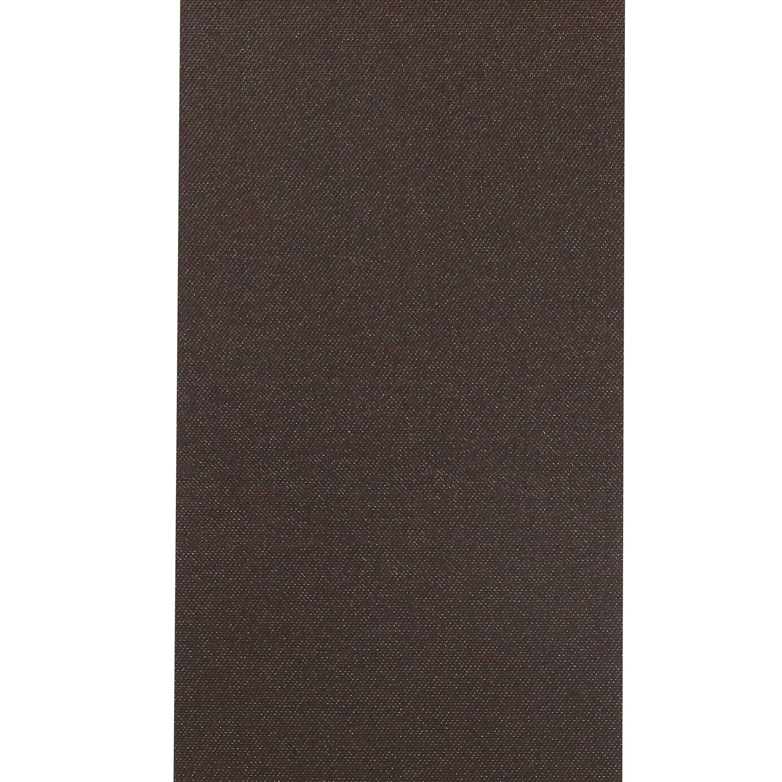 Reliant 4 Inch x 50 Yards Single Face Satin Allure SFS Ribbon - Brown Ribbon for Gift Wrapping, Crafts, Floral Arrangements & DIY Decorations