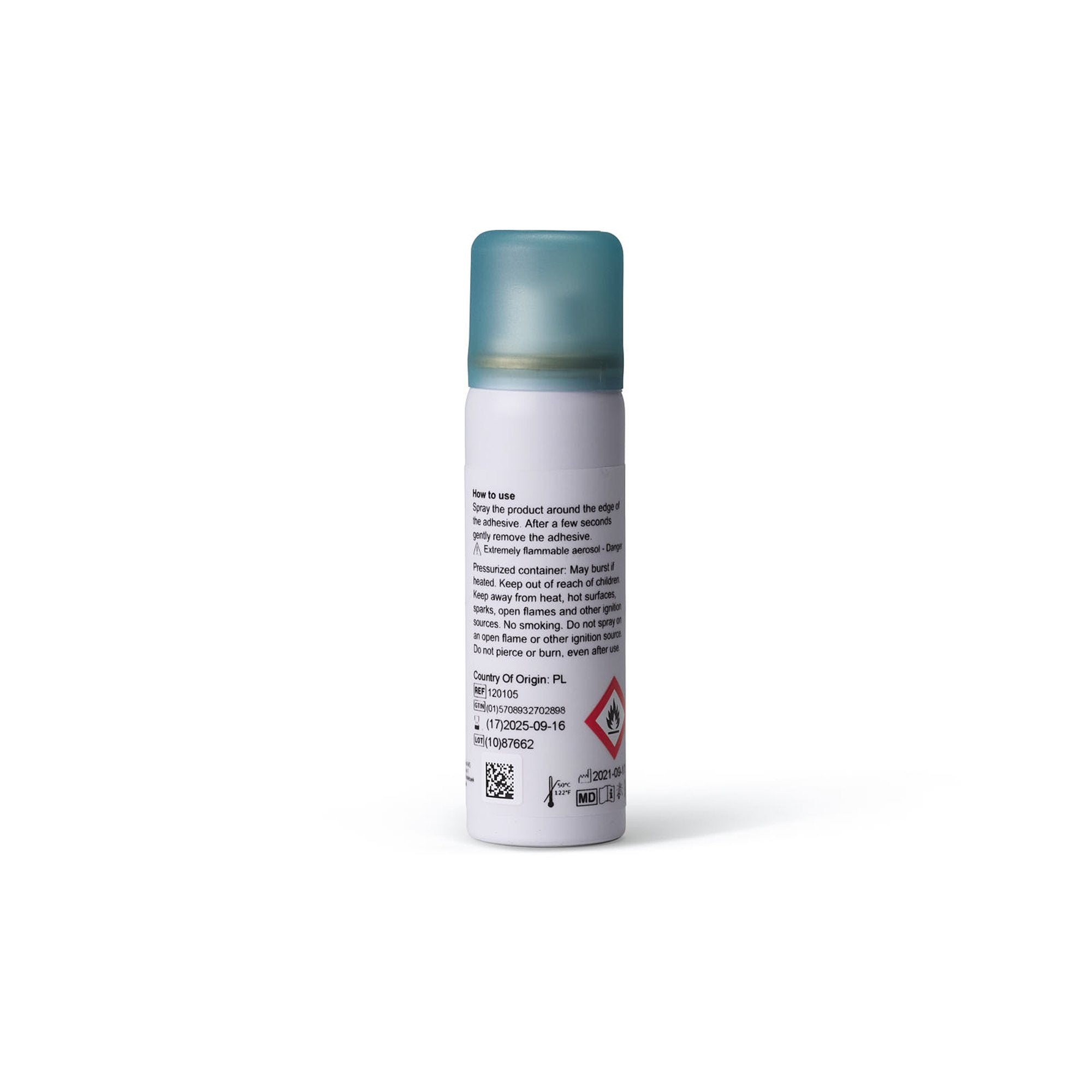 Coloplast Brava Adhesive Remover Spray - 1.7 oz Gentle Medical Adhesive Remover for Ostomy & Wound Care - Perfect for Sensitive Skin After Stoma or Surgical Tape Removal