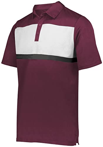 Maroon/White