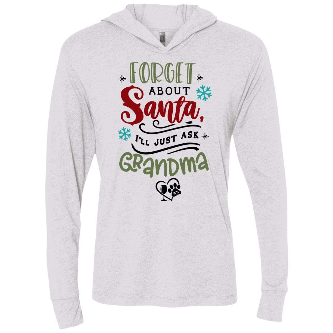 WineyBitches.Co Unisex Tri-Blend Long Sleeve Hooded T-Shirt - Soft & Comfortable for Casual Wear, Lounge & Outdoor Activities