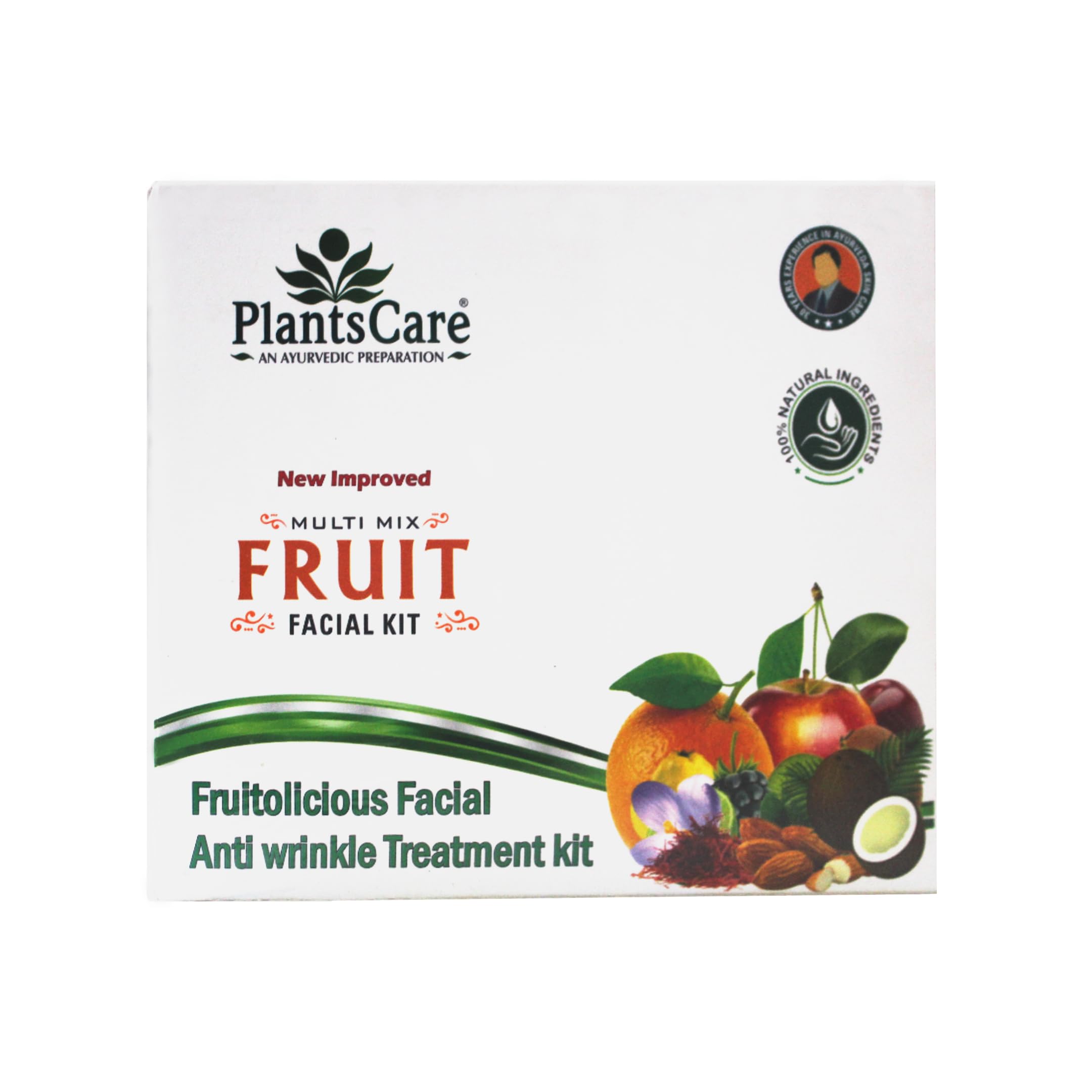 Best Multi Mix Fruit Facial Kit for Plants Care - 100g Mini Size | Hydrating & Nourishing for Healthy Skin | Perfect for Home Spa & Daily Skincare Routine