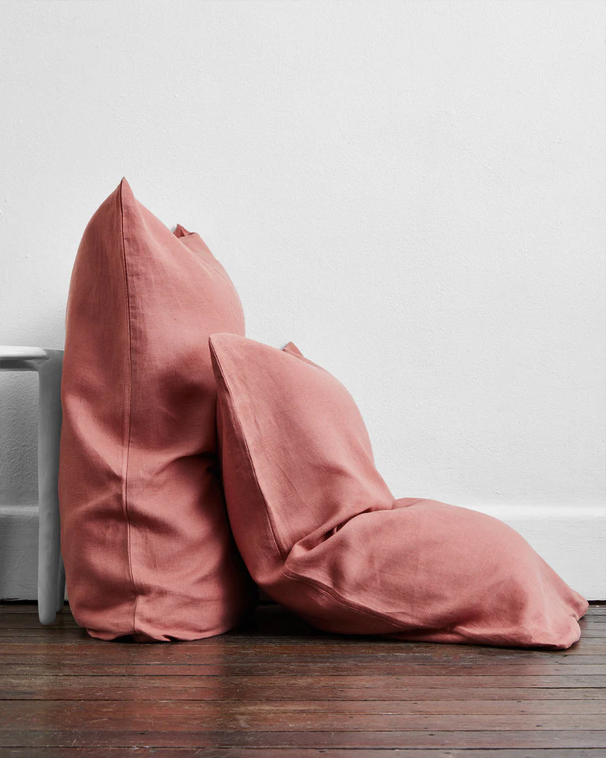 Organic Crème, Pink Clay & Terracotta Bedding Set - Luxurious 100% Cotton Sheets & Duvet Cover - Perfect for Master Bedroom, Guest Room & Cozy Home Decor
