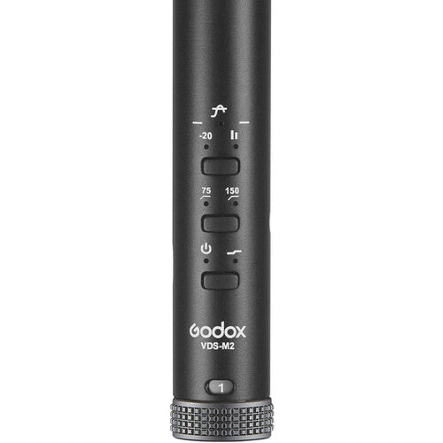 Godox VDS M2 Supercardioid Shotgun Microphone for DSLR Camera - Professional Audio Recording for YouTube, Vlogging, Film Making (Like New Condition)