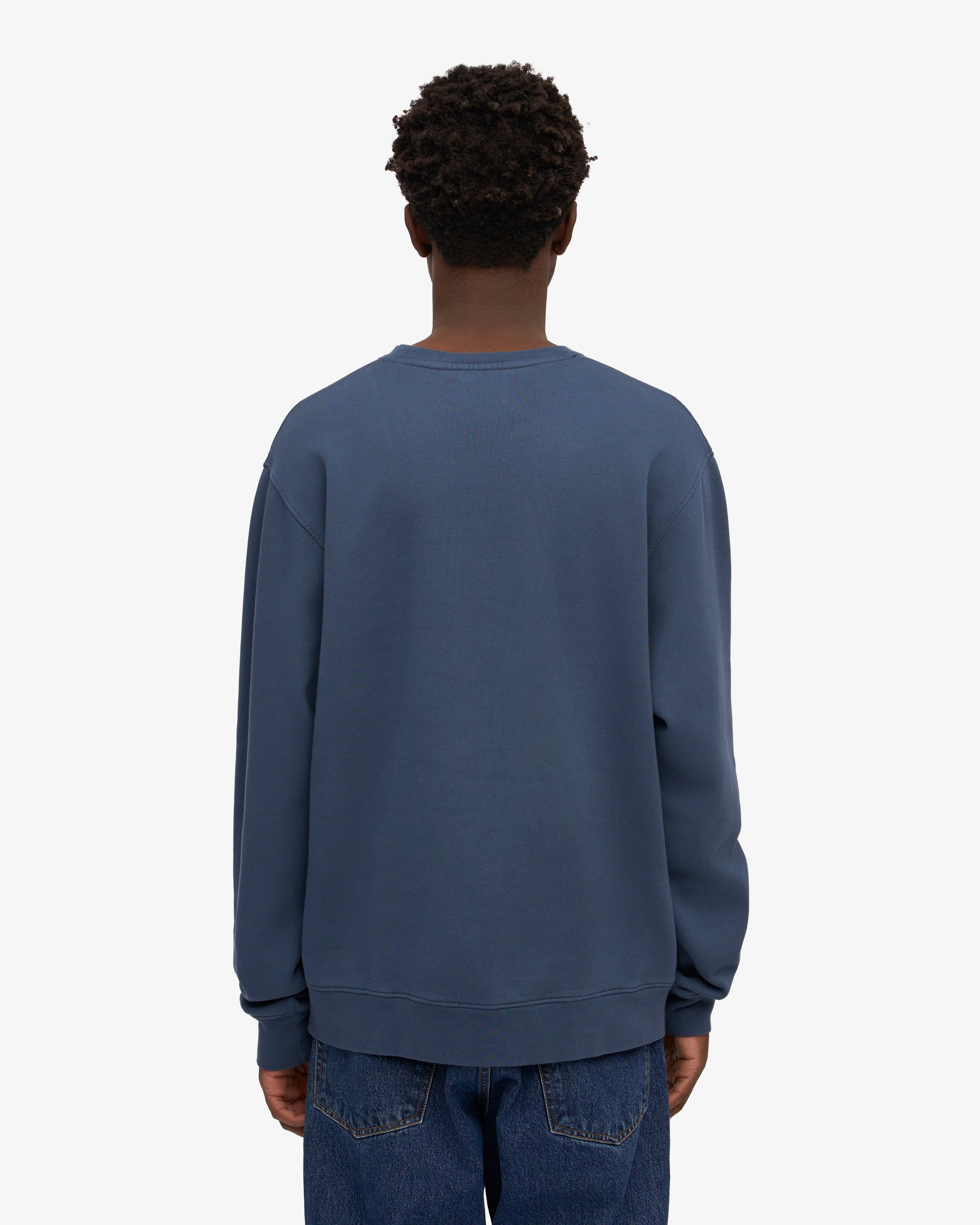 Classic Organic Cotton Crew Neck T-Shirt for Men - Soft & Comfortable Petrol Blue Tee - Perfect for Casual Wear, Gym & Everyday Outfits