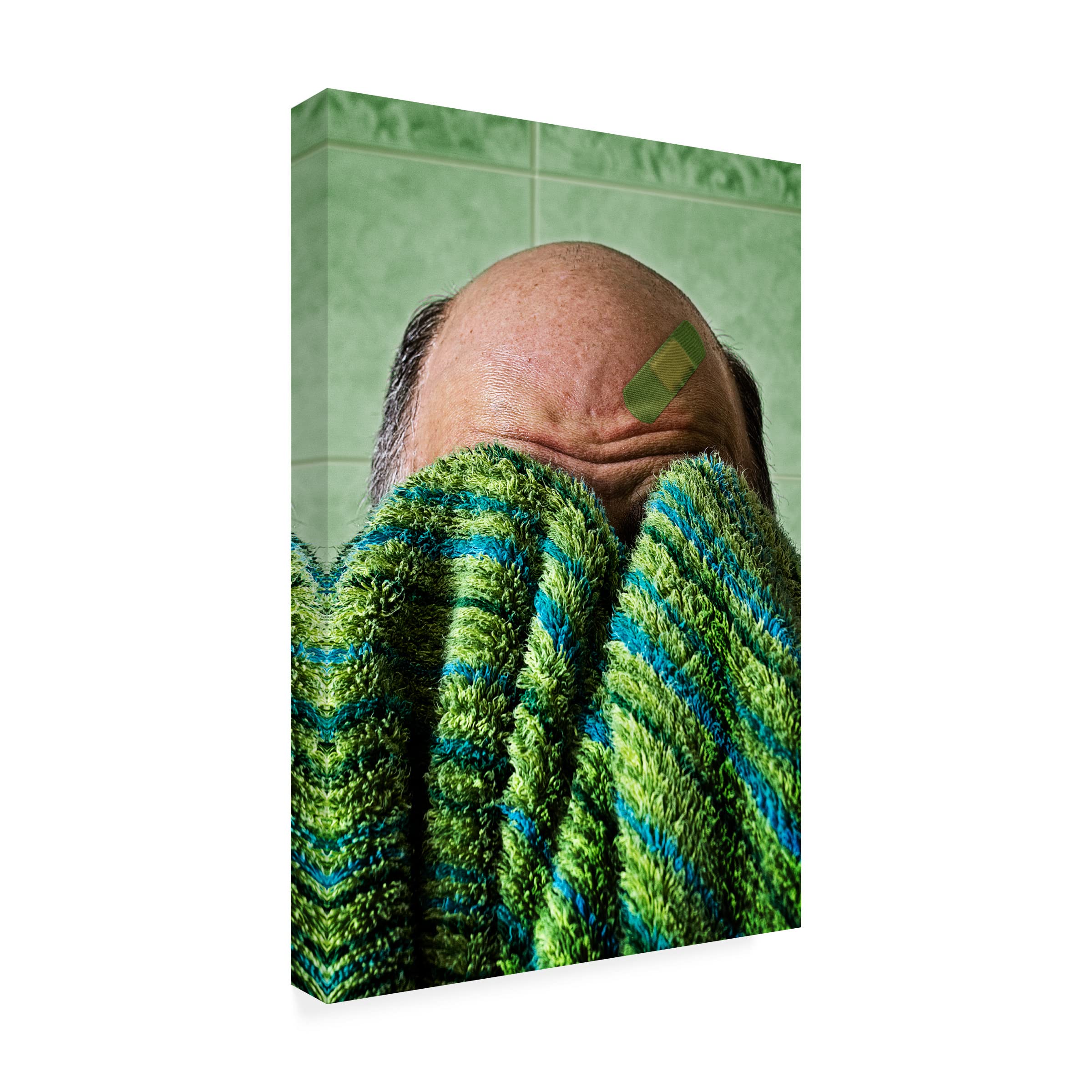 Trademark Fine Art 'The Maniac' Canvas Wall Art Print by Mister Solo - Modern Home Decor for Living Room, Bedroom & Office