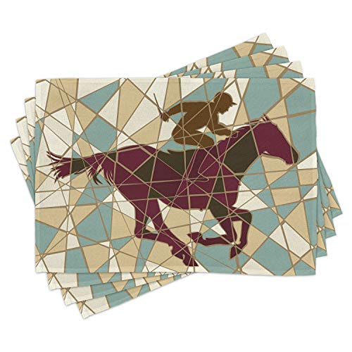 Purple Pale Brown Teal