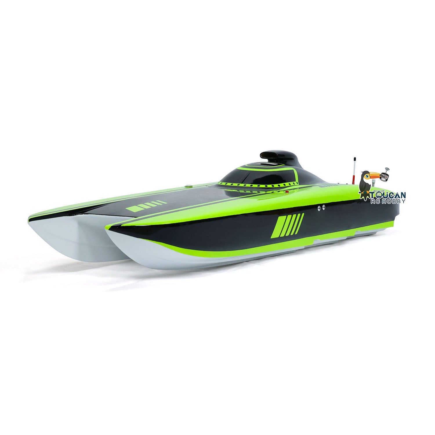 G30E 30CC Gas-Powered RC Racing Boat Kit - Pre-Painted Kevlar Hull DIY Model for Adults (1300x360x220mm) - Perfect for Advanced Players & Hobbyists - Great Gift for RC Enthusiasts - Ideal for Lake Racing, Pond Competitions & High-Speed Water Sports