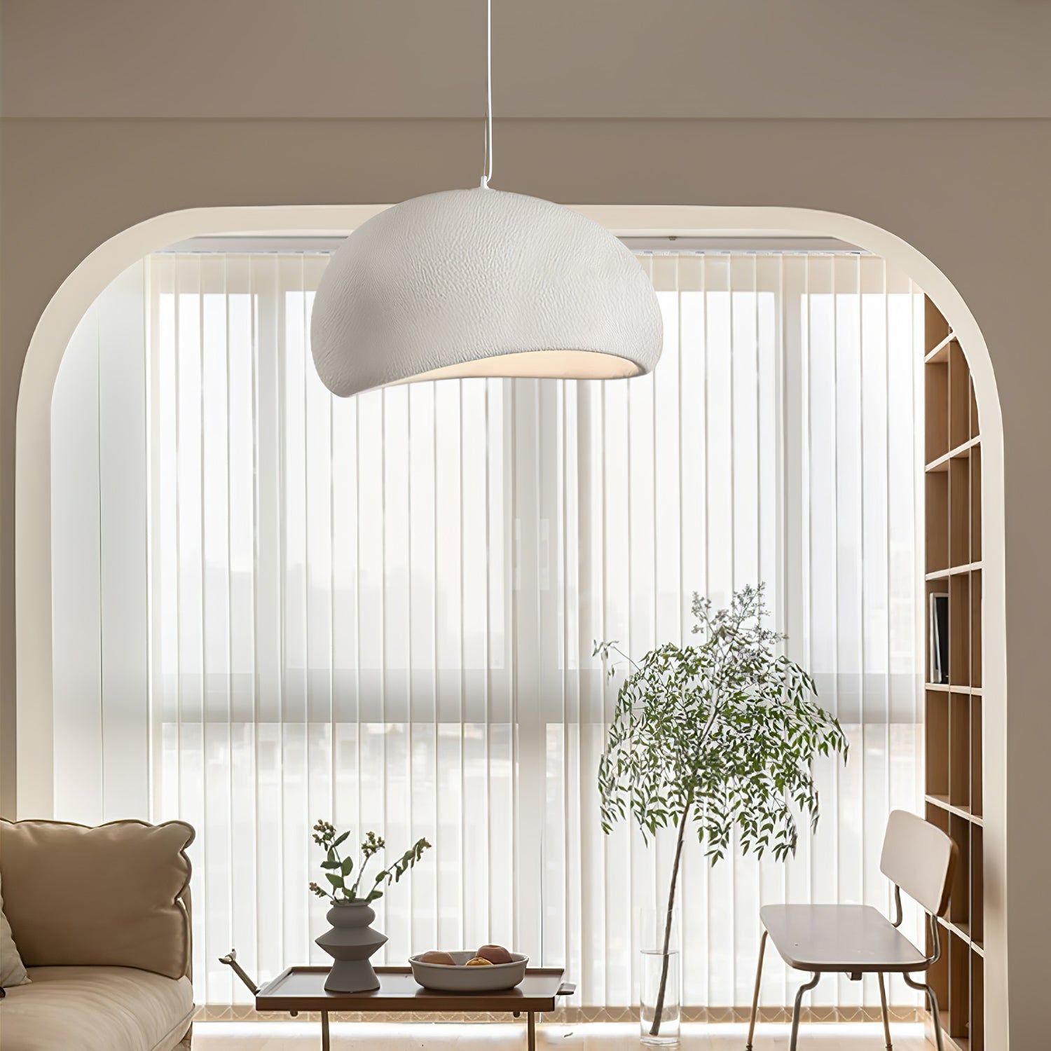 Modern Cloud Pendant Light Fixture - Stylish Hanging Ceiling Lamp for Living Room, Bedroom & Dining Area - Perfect for Home Decor and Ambient Lighting