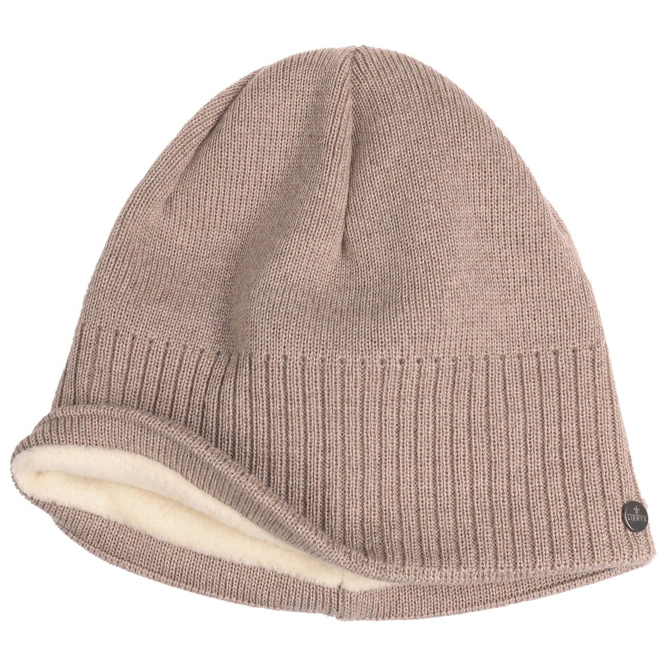 Lierys Fine Rip Merino Wool Beanie - Soft & Warm Winter Hat for Men & Women - Perfect for Skiing, Hiking & Outdoor Activities