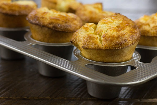 Best Popover Pan for Baking - Nonstick USA Made Muffin Tin - Perfect for Homemade Popovers, Yorkshire Puddings & Breakfast Pastries