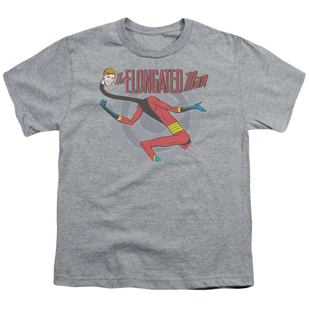 DC Elongated Man Unisex Youth T-Shirt | Superhero Graphic Tee for Kids & Teens | Perfect for Cosplay, Comic Con & Casual Wear