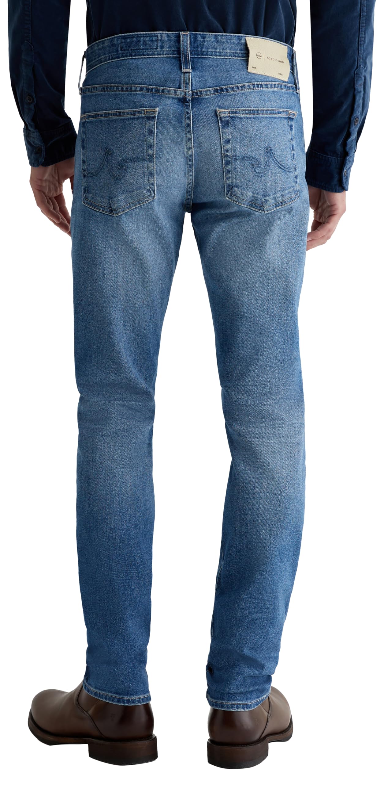 Men's Tellis Modern Slim Fit Jeans - Comfortable Stretch Denim Pants for Casual Wear & Everyday Outfits