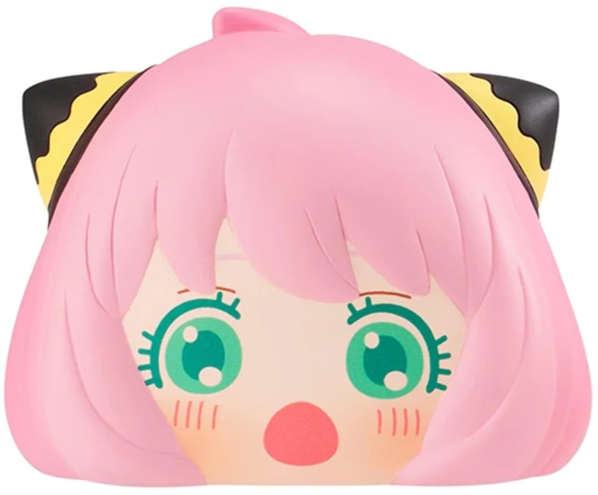 Megahouse Spy x Family Fluffy Squeeze Bread Plush Toy Complete Set - Cute Anime Collectible for Fans, Home Decor & Gift