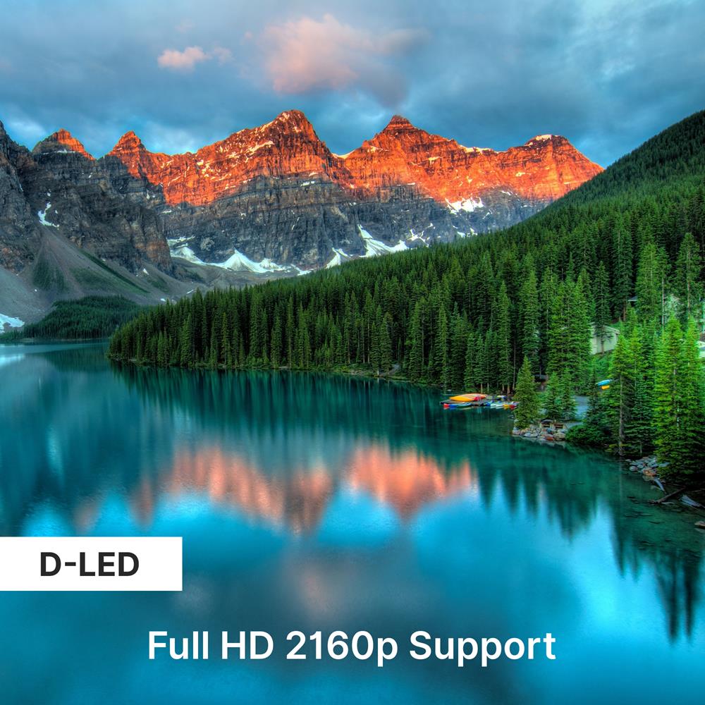 50-Inch UHD Smart TV with WebOS - 4K Ultra HD LED Display for Streaming, Gaming & Home Entertainment