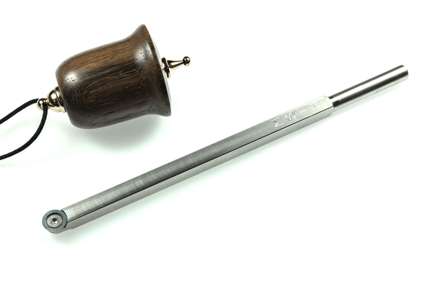 Premium Woodturning Tool Set - USA Made Mid-Size Turner & Hollower Carbide Tools with Interchangeable Super Mirror Black Handle | Perfect for Bowl Turning, Spindle Work & Wood Carving Projects
