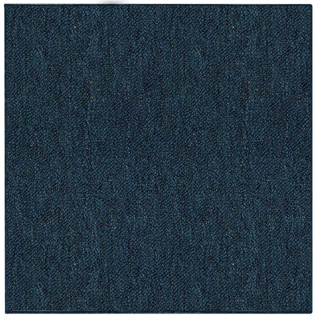 Eco-Friendly Indoor Outdoor Area Rugs 5'x5' Square - Stain & Fade Resistant, Easy Clean, Pet & Kid Safe, Made in USA - Perfect for Patio, Deck, Living Room & Wedding Decor