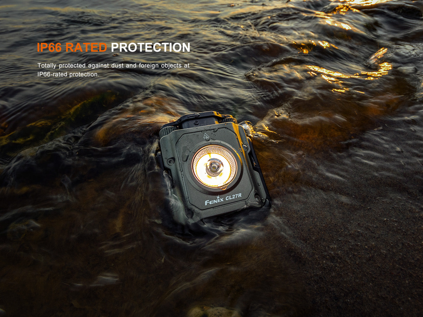 Fenix CL27R Rechargeable Camping Lantern - 550 Lumen LED, IP66 Waterproof, Perfect for Outdoor Adventures, Hiking, Emergency & Power Outages