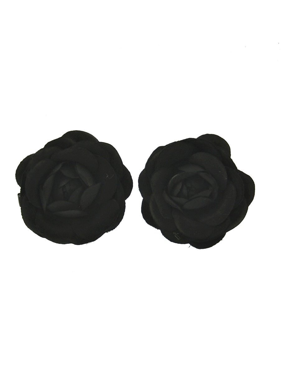 Zac's Alter Ego Rose Flower Hair Clips - 2 Pack Elegant Artificial Rose Hairpins for Women, Bridal Accessories, Wedding Hairstyles, Prom and Special Occasions