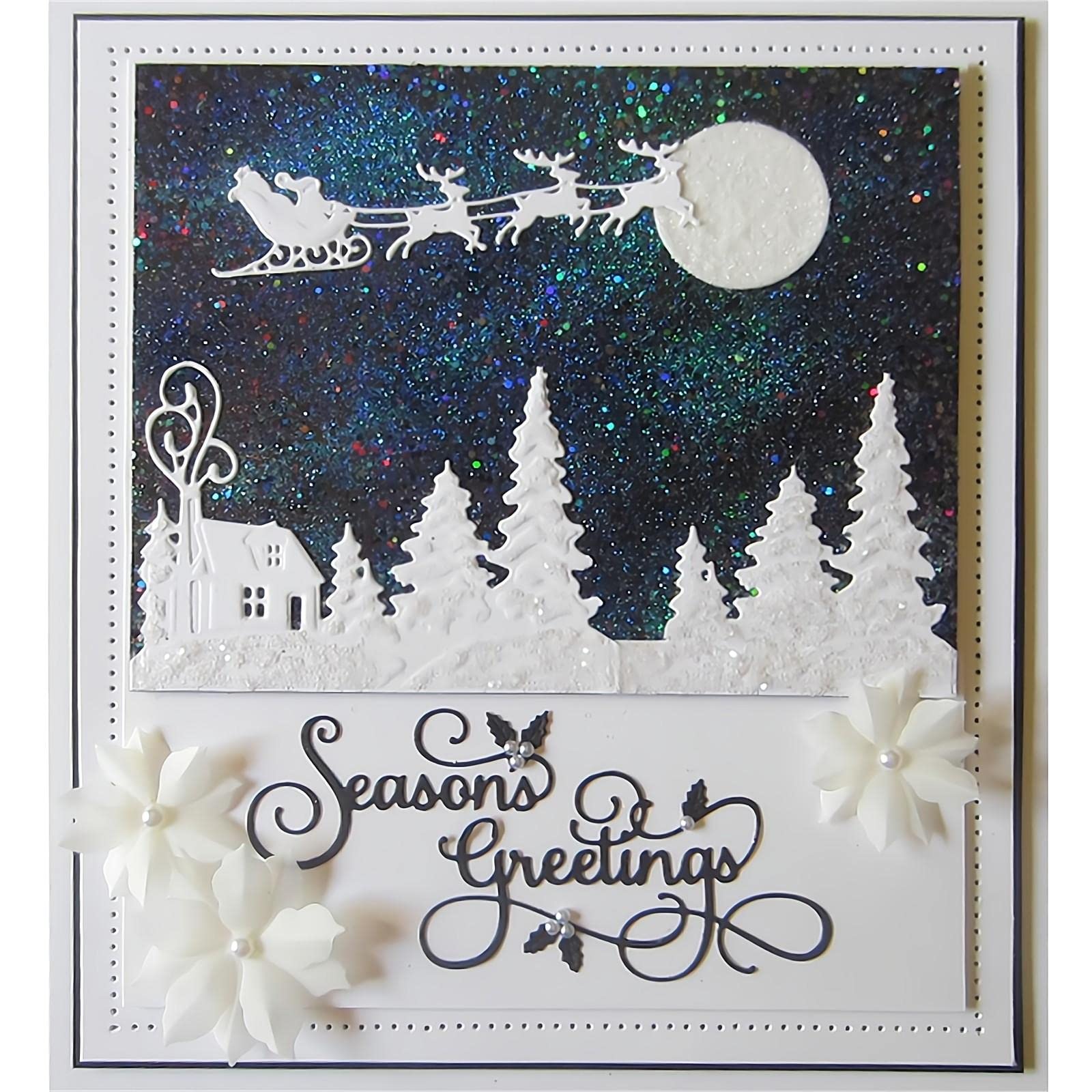 Christmas Mistletoe Metal Cutting Dies for DIY Scrapbooking & Card-Making | Home Decor & Gifts