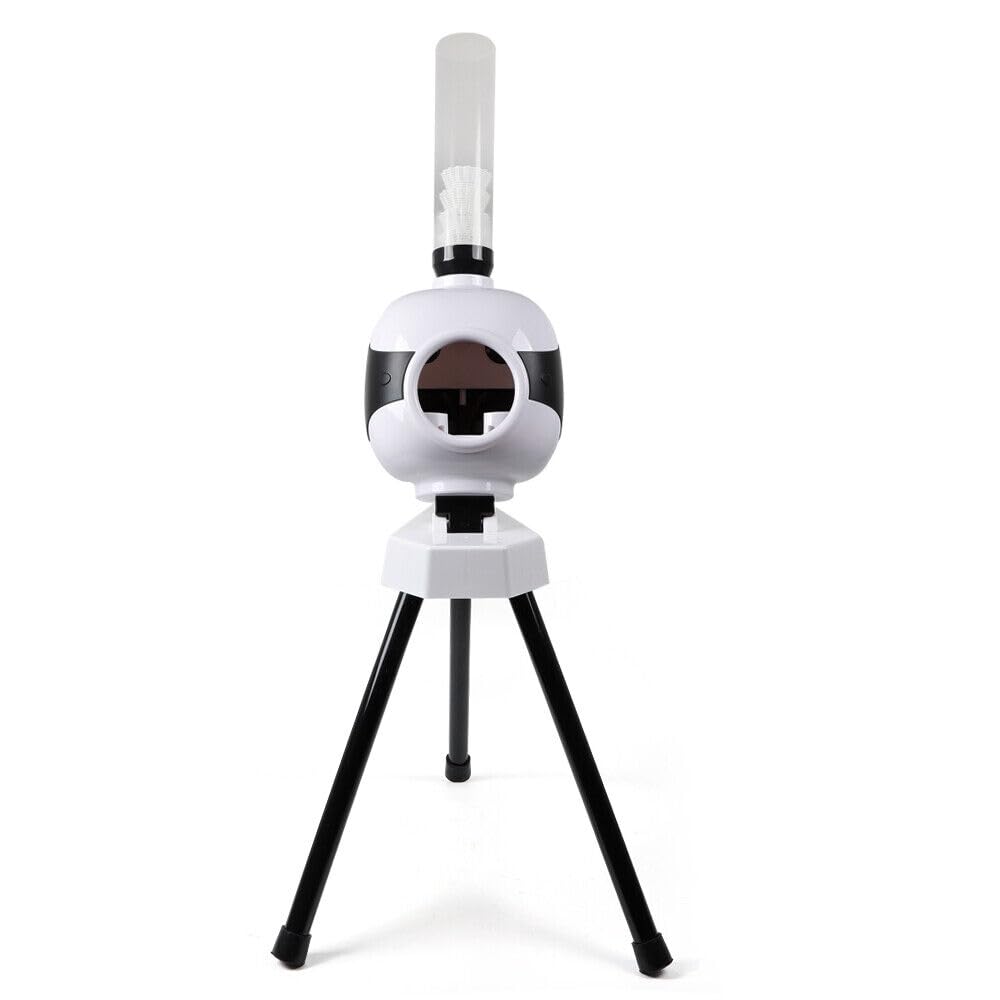 Automatic Badminton Serve Machine - Portable Shuttlecock Launcher for Indoor & Outdoor Training | Badminton Robot Pitching Machine for Solo Practice & Coaching | Perfect for Backyard, Gym & Club Use
