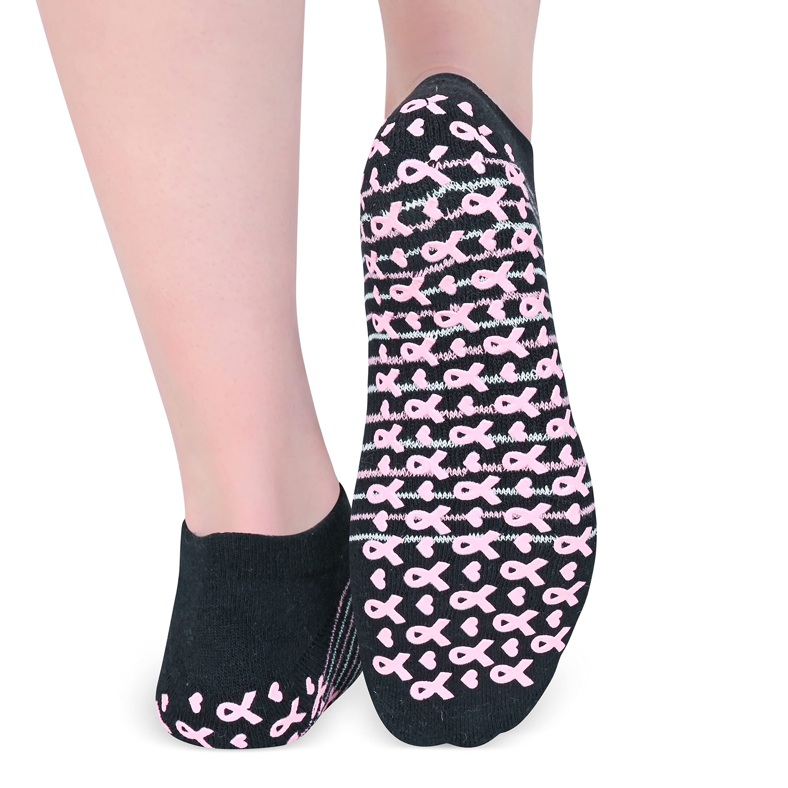 Non-Slip Sticky Grip Socks for Women - Perfect for Barre, Pilates, Lagree, Yoga & Dance - Anti-Skid Workout Socks for Studio, Gym & Home Fitness