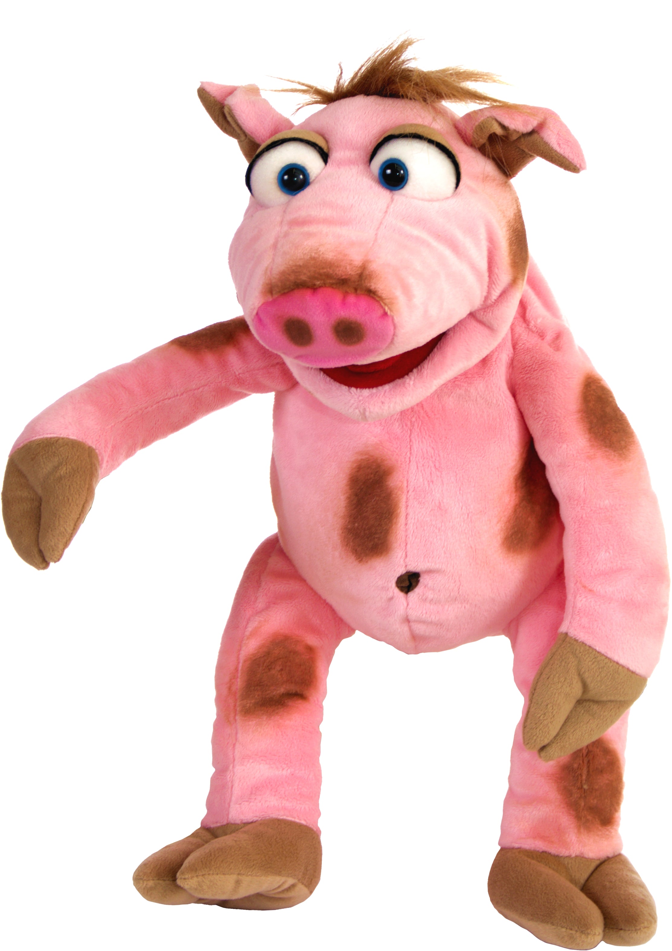 Petra The Pig 47 cm Hand Puppet - Soft Plush Animal Puppet for Kids, Interactive Storytelling Toy (Code 120) | Perfect for Classroom Activities, Puppet Shows & Imaginative Play