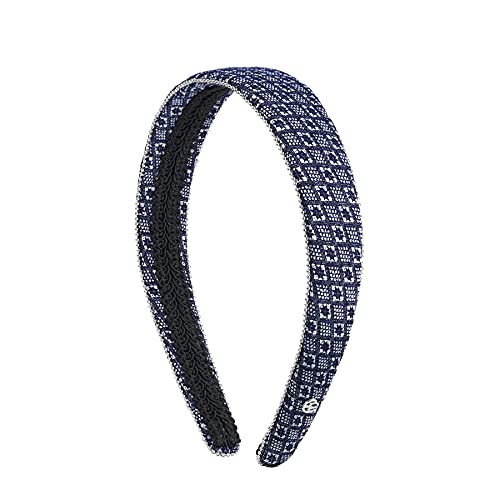 EVITA PERONI Blue Cube Hair Clip - Volumizing Snap Barrette Claw Clip for Women & Girls | Hair Accessories for Ponytails, Buns & Updos