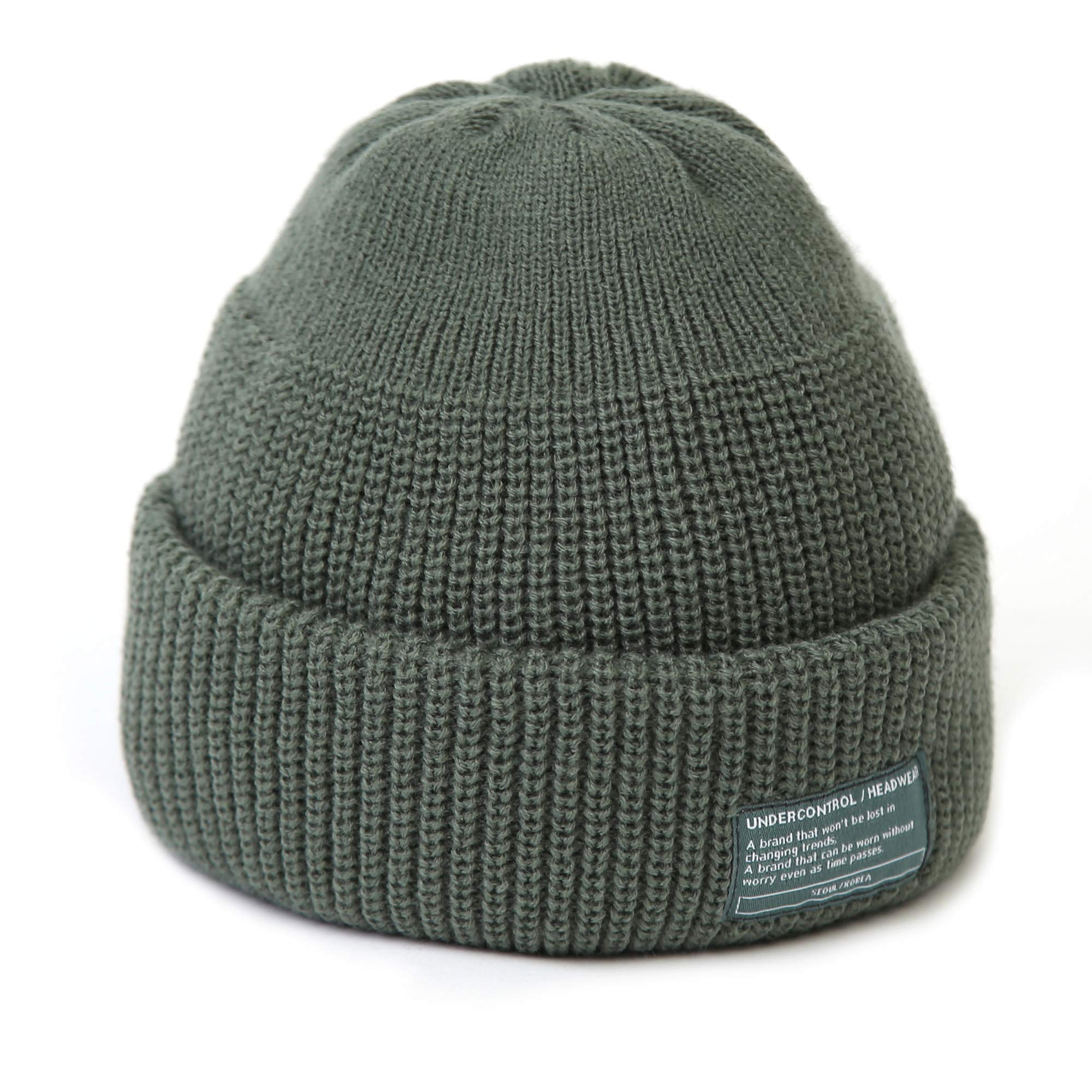 UNDERCONTROL Winter Beanie Hat for Men & Women - Unisex Fisherman Skull Cap, Roll-Up Watch Cap, Stylish Plain Docker Hat (Color Pack) - Perfect for Outdoor Activities, Fishing, and Cold Weather Fashion