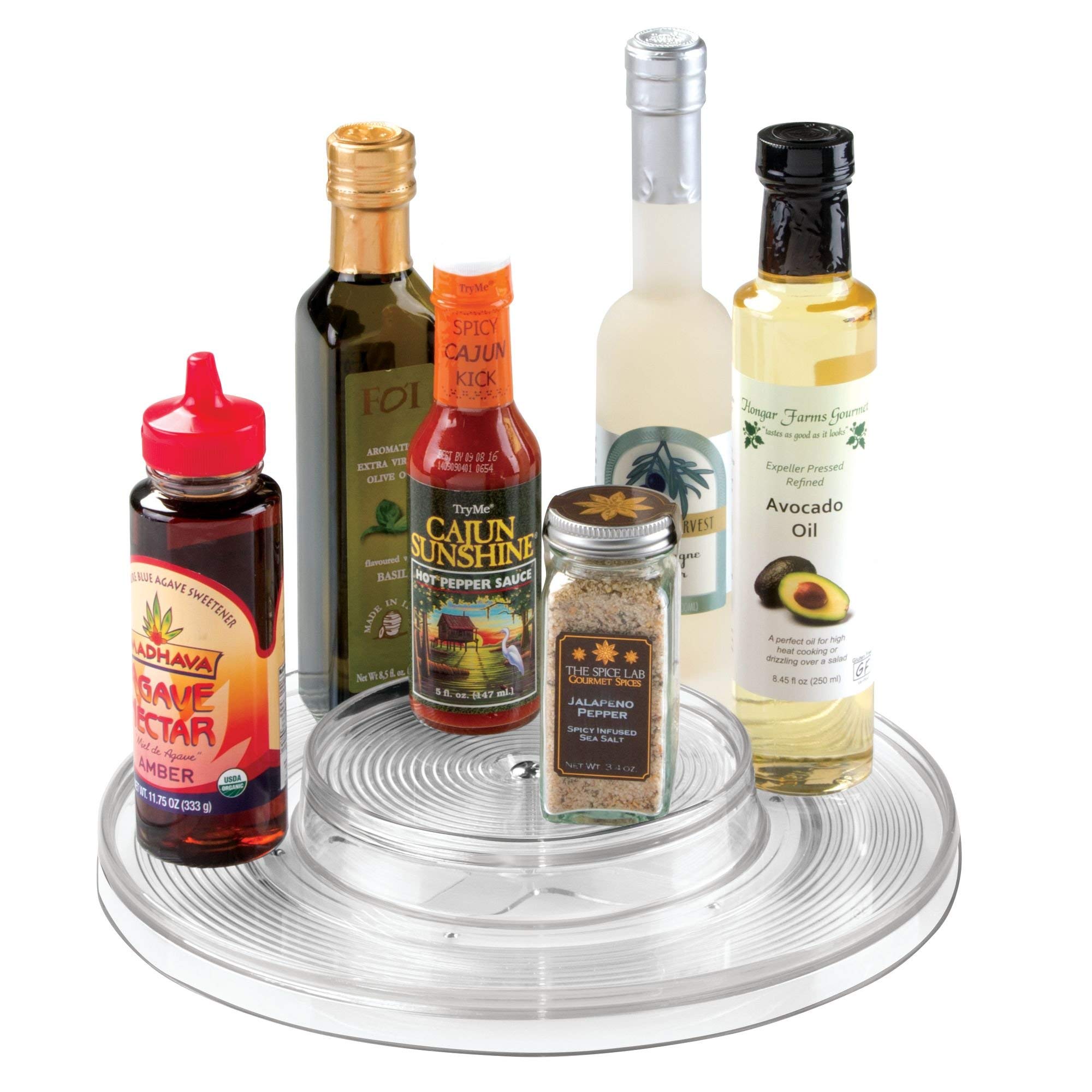 iDesign Linus 2-Tier Lazy Susan Turntable Organizer - 11