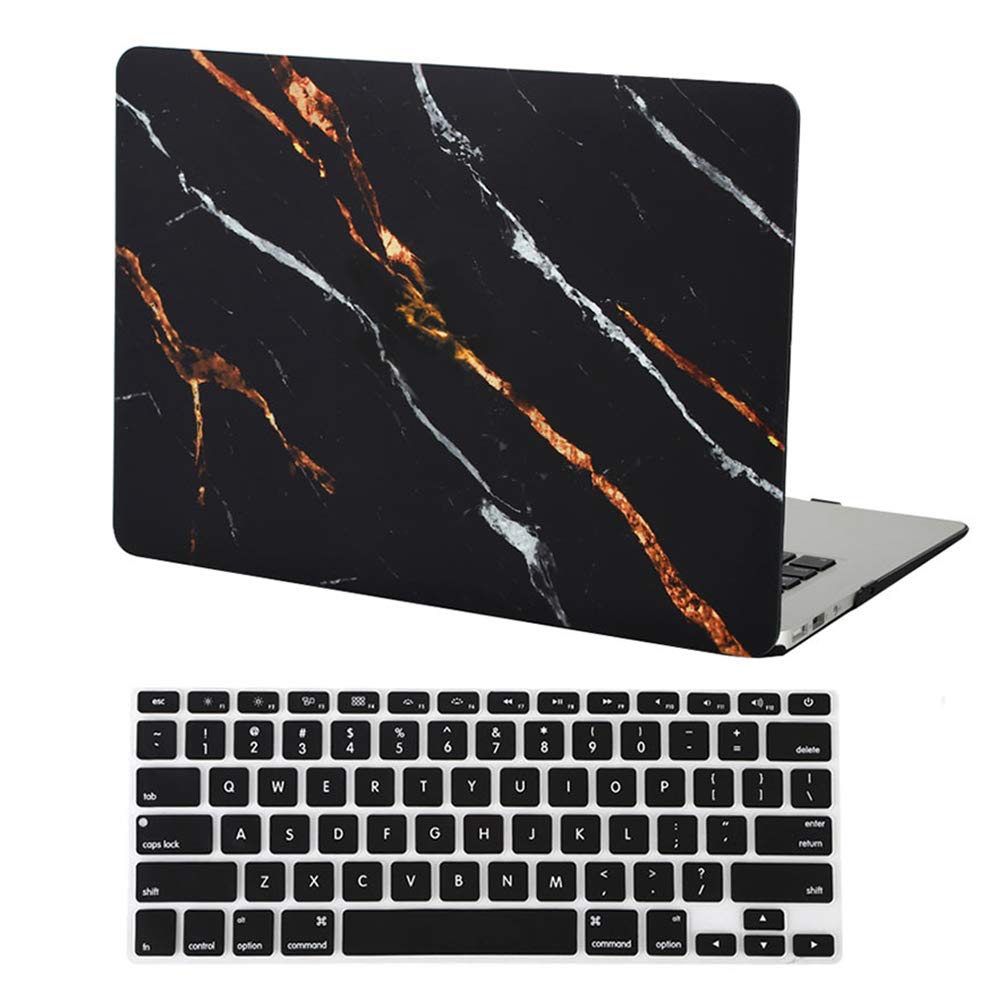 Velvet Caviar MacBook Air 13 inch Case Marble - Protective Hard Shell Cover for MacBook Air 13
