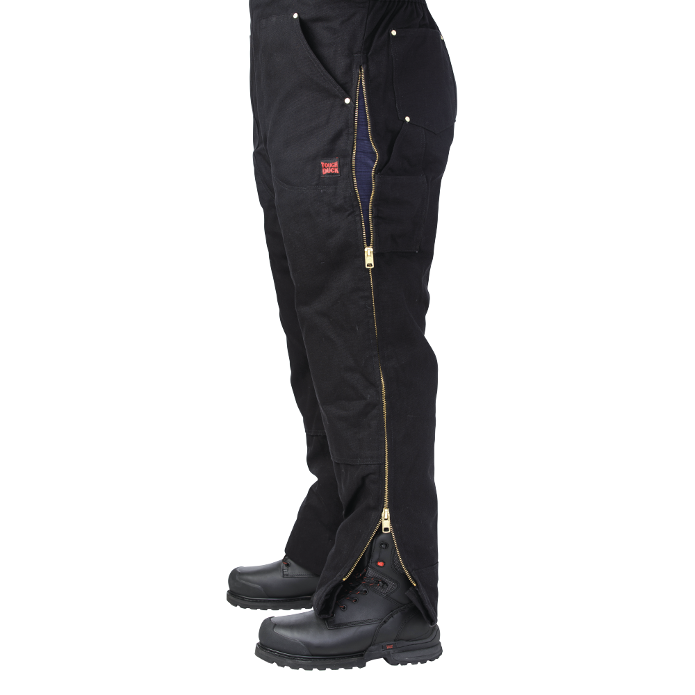 Tough Duck Insulated Duck Coverall WC01 - Heavy Duty Winter Work Coveralls for Men, Waterproof & Windproof, Warm Insulated Overalls for Outdoor Jobs, Hunting, Construction, and Farming
