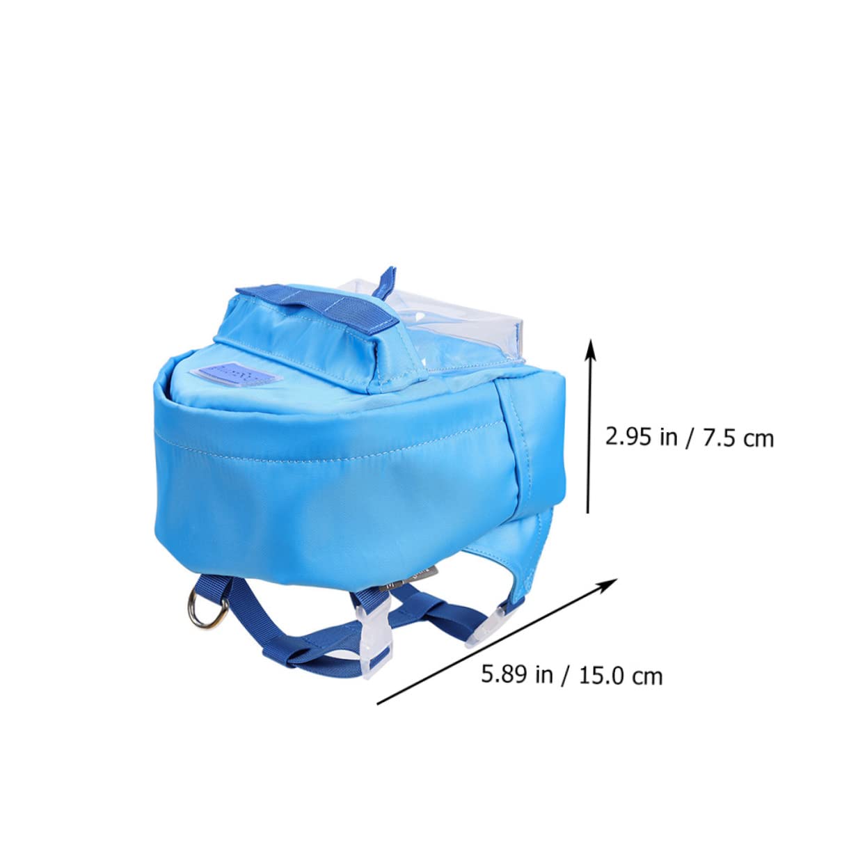 Balacoo Pet Backpack for Small Dogs & Cats - Lightweight TPE Tarpaulin Travel Carrier with Leash & Toy Storage - Perfect for Hiking, Walking, and Outdoor Adventures