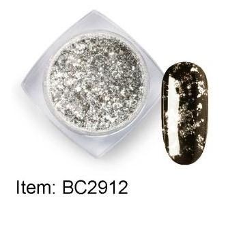 Chameleon Color Shift Pigment Flakes - Silver BC2912 for DIY Crafts, Automotive Paint, Nail Art & Cosmetics