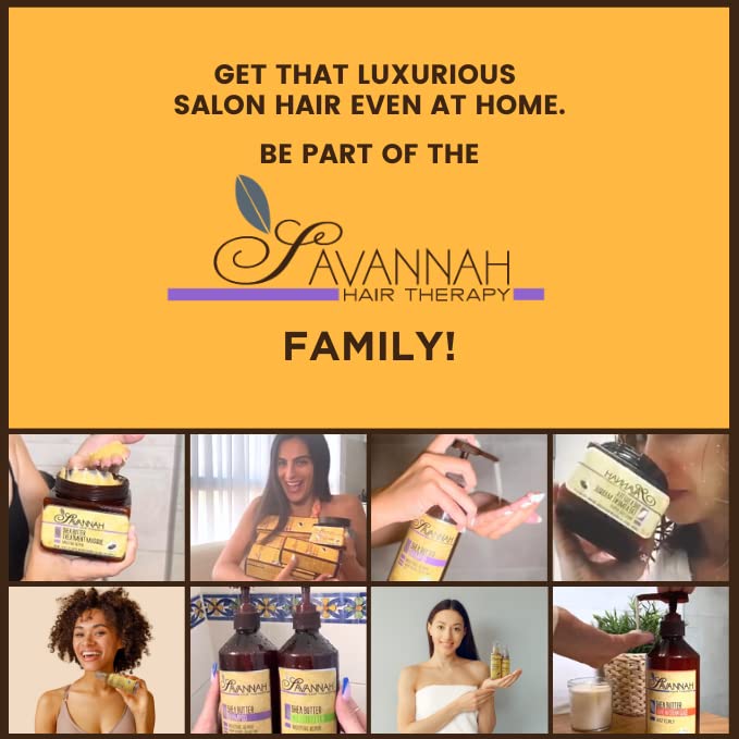 Leave In Conditioner for Curly & Dry Damaged Hair - 16.9 oz Deep Moisturizing Cream with Shea Butter, Cotton & Silk Protein, Vitamin B6 - Sulfate Free Curl Defining Treatment for Natural Hair Care - Perfect for Daily Hydration & Frizz Control